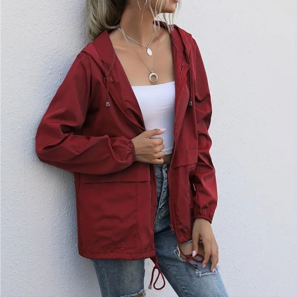 Ladies windbreaker jacket sz X-large - Picture 4 of 8